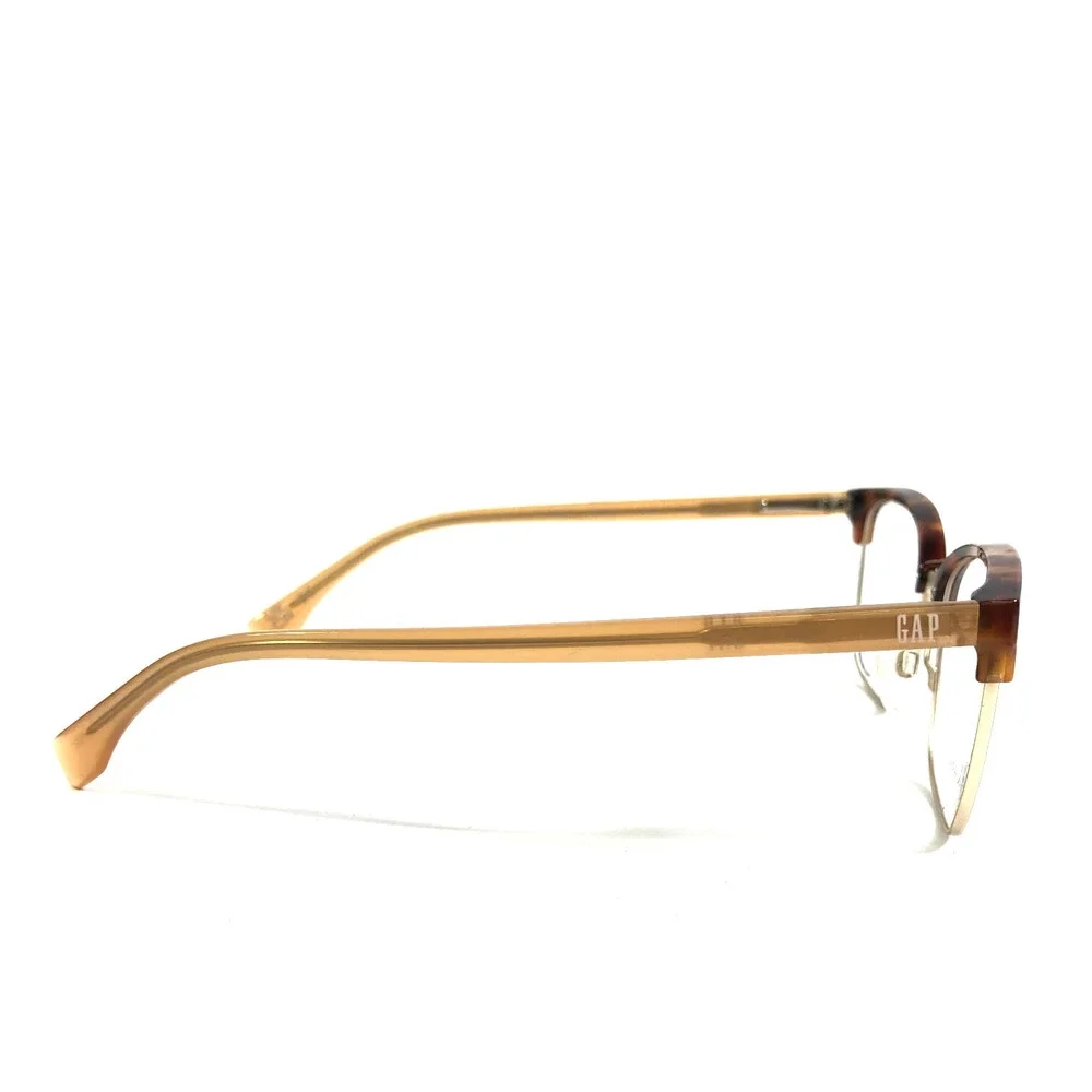 Gap Eyeglasses Frames VGP508 HAVANA 0HAV Havana Gold Square Full Rim 53-17-140